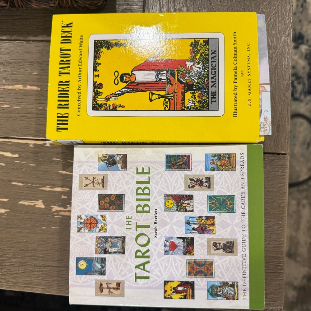 The Rider Tarot Deck and The Tarot Bible Set
